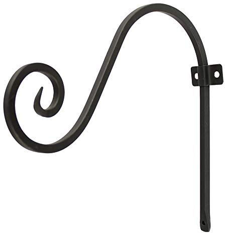 Manufaktur Lichtbogen Blumenampelhalter schwarz