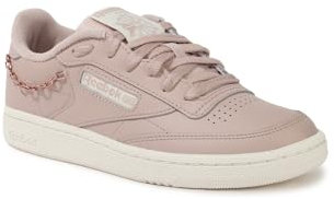 Reebok Club C 85, Scarpe da Ginnastica Donna, PINSTU/CHALK/ROSGOL, 38.5 EU