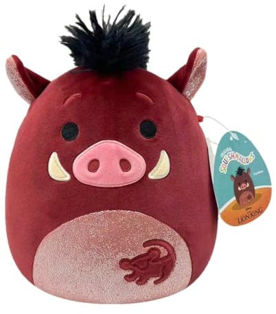 Squishmallows SQDI00552 - Pumba 20 cm, offizielles Jazwares Plüsch, superweiches Kuscheltier