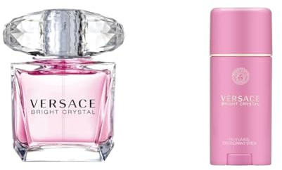 Versace Bright Crystal Edt Spray 50ml & CRYSTAL Deodorant stick 50 ml