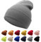 NebulaGlam Mütze Warm Mützen Unisex Wintermütze Strickmütze Weiche Winter Beanie Mütze für Herren und Damen für Outdoor Sports (Grau)