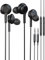 3,5 mm - Auriculares con cable (lote de 2) adaptador AUX de audio compatible con Samsung S8 S9 S10+ Note7 8 auriculares intraaurales con reductor de ruido Earbuds Gaming Android teléfono MP3 ordenador