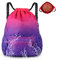 Starvortex Mochila Cuerdas, Bolsa Impermeable Mochila Deporte Mujer Hombre, Mochila Playa with Two Side Pockets, Gran Capacidad Mochila Gym, Mochila Tela Natacion, Bolsa Cuerdas Turismo Niño Adulto