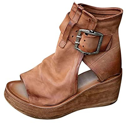 Breve Stivali Romani Donna Zeppa Sandali Aperta Sandals Gladiatore Romane Scarpe Infradito Estivi Ciabatte Eleganti Zatteroni Pantofole Alti Con Fascia Platform Zoccoli Calzature Open Toe Sandal
