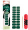 Mylee Gel Nail Wraps [Green Velvet] – 10 Pre-Cured Gel Stickers for Instant Mani – No Lamp Needed, Chip-Resistant, Glossy Finish, Lasts Up to 14 Days – Easy to Apply, Vegan & Cruelty-Free