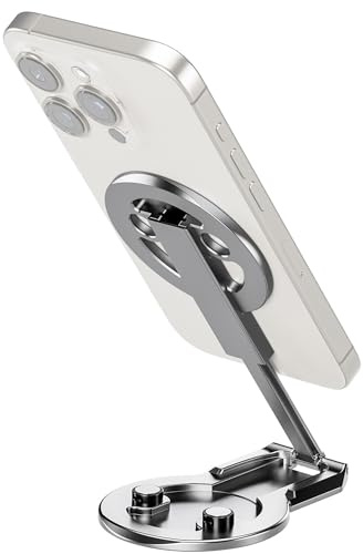 Leofoto Halterung PM-05 Magnetischer Smartphonehalter Misty Gray