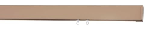 Binari per tende aste per tende bastoni e binari attacco a soffitto più colori scivoli per onde costanti wave movimento manuale ALTO 4,2 CM casa fiorentina (TORTORA, L.200)