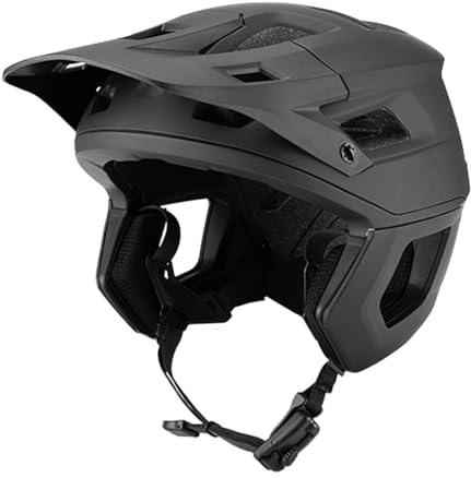 doorslay Fahrradhelm Erwachsene Mountainbike Helm mit Visier Abnehmbar, Leicht Allround-Helm Atmungsaktiv Helme Radhelm Cityhelm Urban für Damen Herren Jugend