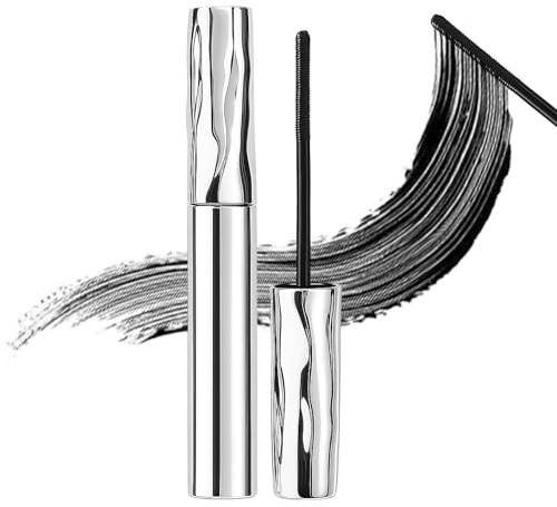 Iron Eye Mascara, 2026 Neu Waschbare Metal Wand Mascara - Schwarz Wimperntusche 3D Super Curling, Lang anhaltendes Volumen und Klumpenfrei,Sanft zu Empfindlichen Augen (1Pcs)