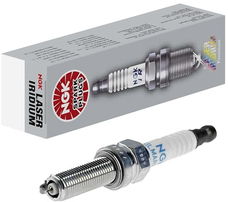 NGK Zündkerze SILMAR7A9S, 93675 | Laser Iridium | 1 Stück | Ersetzt 31909-HL4-003 80-100 K Kilometerleistung.