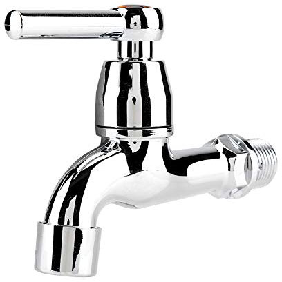 Lavabo de Grifo de Fregadero de Lavabo de Grifo de Lavadora con Solo Canalón y Manija(#2)