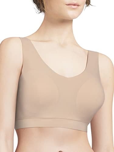 Chantelle Damen Soft Stretch Gepolstert V-Ausschnitt BH Top, Nude-Rouge,XL-XXL