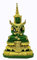 BUDDHO Smaragd-Buddha-Statue – Realistisches Knie zu Knie, 5,1 cm H. 15,2 cm H, Jade, Thai-Buddha, für Heimdekoration, Geschenk