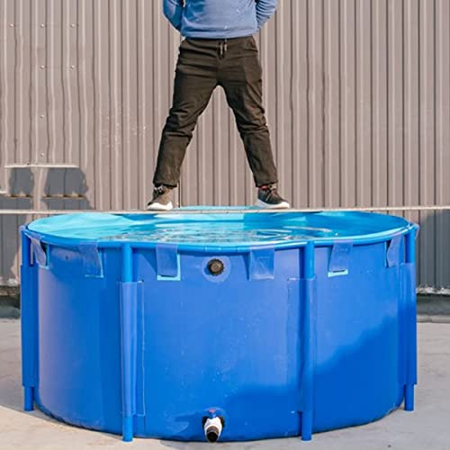 Piscine Hors Sol/ Cadre Piscine Accueil Jardin Jardin Piscine À Cadre Métallique, Albercas Para Adultos, Ultra Grande Profonde Ronde Au-dessus Du Sol Piscines Pour Enfants / Chiens / Adultes, Plastiqu