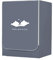 FANSU Grigio Copertura Lavatrice per Esterno per Lavatrici e Asciugatrice, Impermeabile Antipolvere Coprilavatrice da Esterno con Aperture Frontali Protezione Solare (S-4-7.5kg,Delfino)