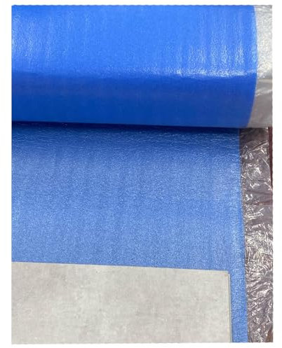 Blue Combat Plus - Base laminada de 3 mm para suelos de madera o laminados, barrera de suelo más capa de confort, membrana doble a prueba de humedad (dimensión del rollo: 20㎡)