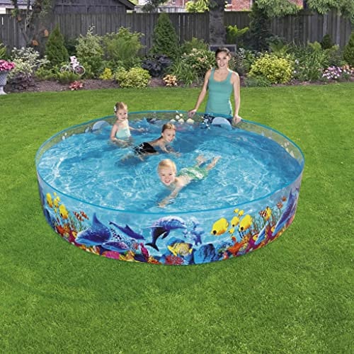 BIGTO Fill 'N Fun Odyssey Pool 244x46 cm, Frame Pools, Paddling Pool, Plunge Pool