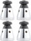 4piezas Válvula para Olla De Válvula De Limitación Inoxidable Accesorios para Cocinas De Alta Seguridad