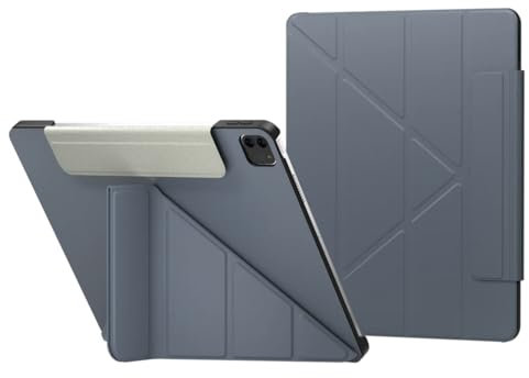 SWITCHEASY Origami iPad Protective Case for iPad Pro 11 (2022-2018) & iPad Air 10.9 (2022-2020) Alaskan Blue