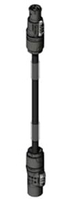 NEUTRIK® Kabel mit powerCON® TRUE1® TOP M/F Hauptstecker und hochwertigem H07RN Kabel ideal für Bühnen- und Outdoor-Events