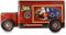 your castle Santa Truck Blechdose Keksdose Lieferwagen mit Santa Deko Box für Kekse Schokolade-Pralinen Aufbewahrung, ca. 24 x 7,5 x 11 cm Volumen: 1.2 L