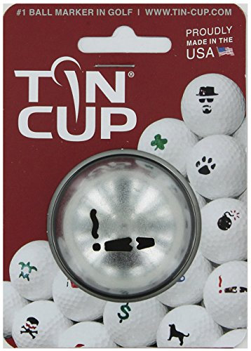 Tin Cup. GOLF BALL MARKING SYSTEM. HAVANA. CIGAR.