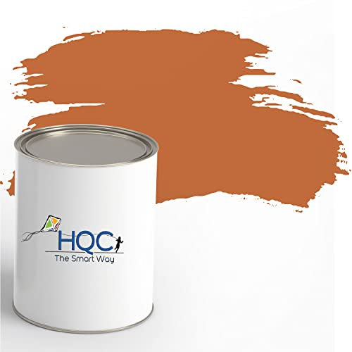 HQC Fence and Garden Paint | Furniture, Shed, Wood, Outdoor Paint | Garden Fence | Quick-Drying | 5L Terracotta