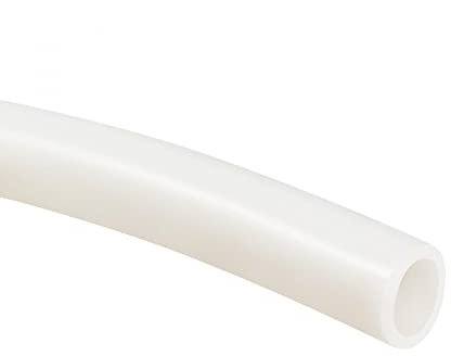 sourcing map Tuyau en Silicone 20mm ID x 26mm OD 1 Mètre de Long Tuyau Flexible en Caoutchouc de Silicone pour Eau et Air Translucide pour le Transfert d'Eau