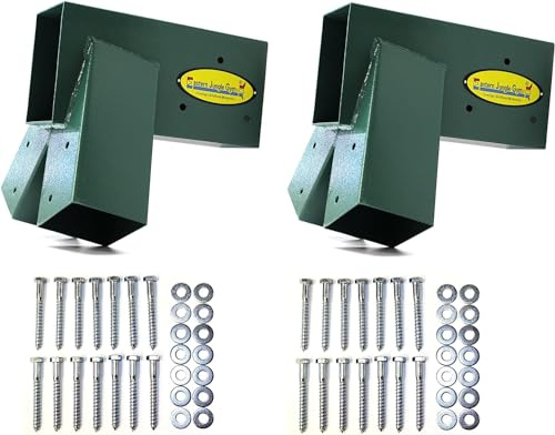 Eastern Jungle Gym Easy 1-2-3 A-Frame 2 Brackets for Swing Set, Green