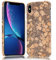 NALIA Kork Hülle kompatibel mit iPhone X XS, Natur-Holz Look Handyhülle Handy-Tasche Cover Case, Dünnes Slim Hardcase Schutzhülle Etui, Backcover Bumper Schutzhülle, Motiv:Cork Pattern