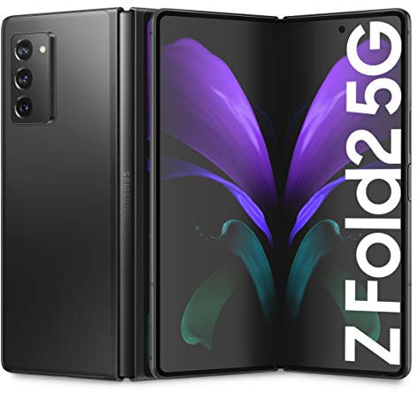 Samsung Galaxy Z Fold2 5G Smartphone, Display ext.6.2” Super AMOLED / int. 7.6” Dynamic AMOLED 2x, 256GB, RAM 12GB, Batteria 4500 mAh, NanoSIM, Android 10, Nero