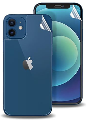 Displayschutzfolie aus gehärtetem Glas für Apple iPhone 6 7 8 Plus X XS XR 11 12 13 Pro Max SE (12, weiche Folie vorne + hinten)