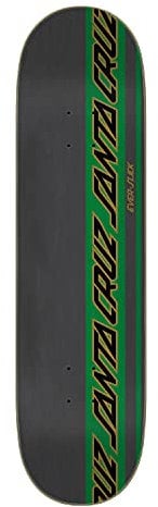 Santa Cruz Braun Drum Kit Everslick Skateboard-Brett / Deck, 21 cm, Schwarz