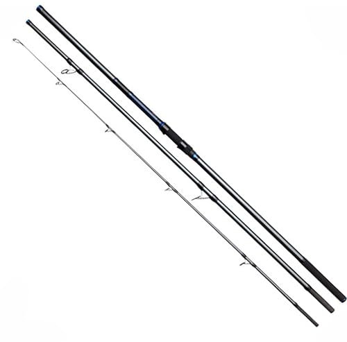 DAM IMAX SW Spin, Angelruten, Spinnruten, Meeresangeln, Seebarsch, Kabeljau, Seelachs, Unisex, Schwarz, 2.7m | 40-80g