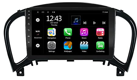 Android 13 Radio Coche para Nissan Juke J15 2010-2019/YF15 Infiniti ESQ 2011-2017 con Carplay Android Auto Pantalla táctil de 9 Pulgadas Navegación GPS WiFi Bluetooth USB SWC FM/RDS Autoradio 2G+32G
