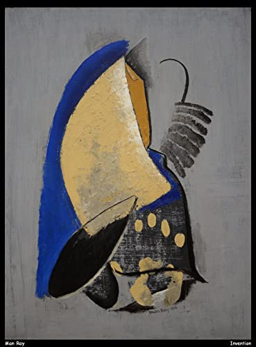 man ray invention jpb 17774641896 o 1 Poster A3 - Filmkunstposter in verschiedenen Größen für Wohn- oder Schlafzimmerideen. Randlose Kultfilmbilder, klassische ikonische 70er, 80er, 90er Jahre, Vinta