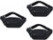 Sosoport Herrengürtel 3St Sport-Gürteltasche Brieftasche Umhängetasche Verstellbarer Schultergurt brillenband verstellbar große Umhängetasche Schwarze Handtasche Geldbörsen