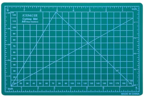 Unterlage Modellbau Schneidematte Selbstheilend A5 Inch Doppelseitig Schneidematte Schneideunterlage Basteln Schneide Bastelunterlage Bastelmatte Schnittfest Für Kreatives Basteln Gestalten