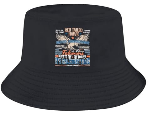 Mode Geschenk Falknerei Eimer Hut Falkner Vögel Falken Falken Flüsterer Herren Damen Fischer mütze Hip Hop Strand Sonne Angel hüte