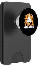 Yoga Opa Ruhestandsplan Yogi Großvater Meditation PopSockets PopWallet für MagSafe