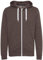 Solid SDOlli Zip-Hood Herren Sweatjacke Kapuzenjacke Hoodie mit Kapuze Kordelzug Reißverschluss Kängurutasche Regular fit, Größe:2XL, Farbe:Coffee Bean Melange (8973)