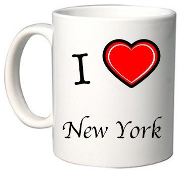 DìMò ART Tazza Personalizzata Mug I Love Heart New York Mug Gift i Love New York
