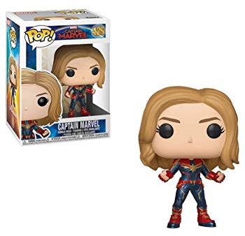 Funko Pop! Bobble Captain Marvel - 1/6 Quote Für Seltene Chase-Variantease [Styles May Vary] - Vinyl-Sammelfigur - Geschenkidee - Offizielle Handelswaren - Spielzeug Für Kinder und Erwachsene