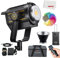 Godox VL150II LED Vedio Lichter, 5600K±200K Tageslicht, CRI 96+, TLCI 96, mit Effekteffekten für Neugeborene Fotografie,Studiobeleuchtung, Videofilming.