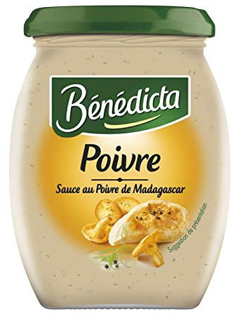 BENEDICTA - Sauce Poivre 260G - ( Lot De 4 )