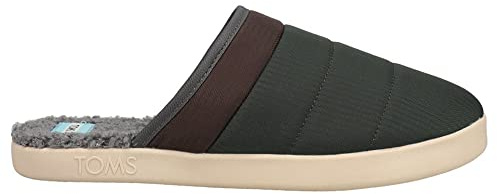TOMS Herren Harbor Slipper, Deep Forest Matte Ripstop, 44 EU
