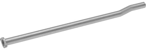 HELLA 8LA 366 003-641 Abgasrohr - Easy2Fit® Kit - mitte - zweiteilig - Set mit Anbauteilen - für u.a. VW GOLF VI Convertible (517)