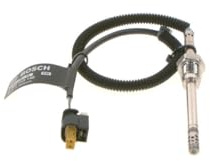 BOSCH Sensor, Abgastemperatur 0986259140 | Kompatibel mit: MERCEDES-BENZ G-CLASS, MARCO POLO Camper, M-CLASS, R-CLASS, V-CLASS, VIANO, VITO / MIXTO Kasten, VITO Bus