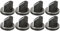 DOITOOL 8 Pcs Knob Gas Stove Accessories Gas Stove Switch Gas Stove Parts Gas Stove Button Replacement Electric Stove Burner Gas Range Stove Ignition Plastic Stove Gas Stoves
