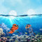TIESOME 2 Stück Taucher Aquarium Dekorationen, schwimmende Taucher Aquarium Taucher Ornament mit schwimmenden Gerät niedlich Fisch Tank Zubehör Taucher Figuren Cartoon Aquarium Ornament